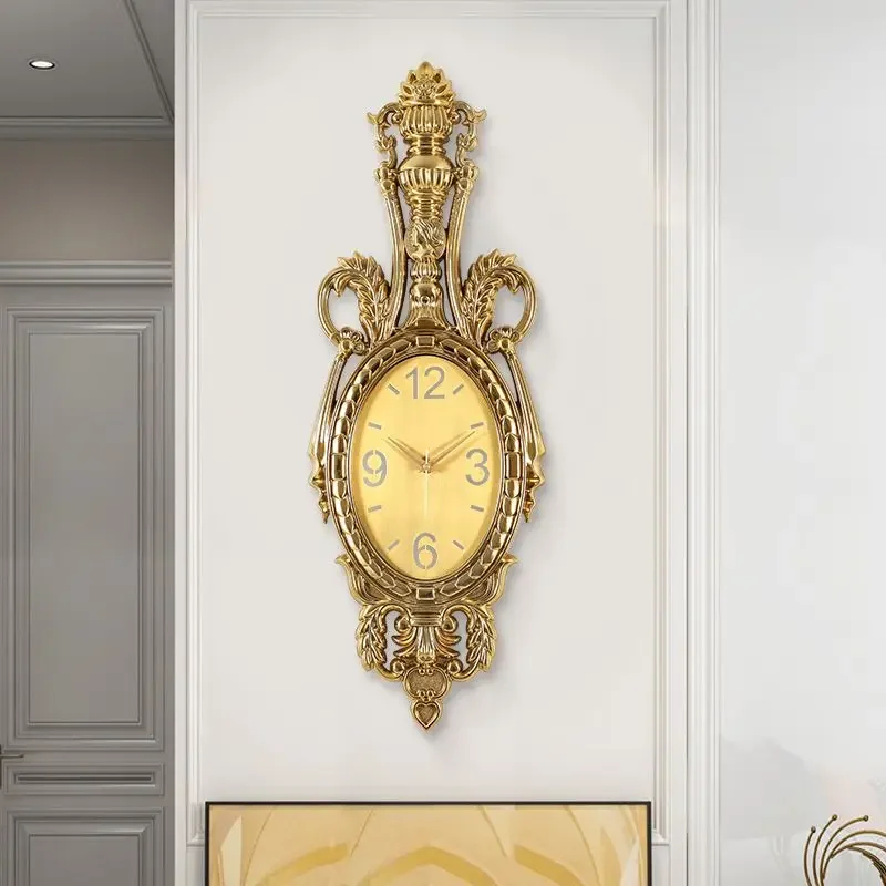 Table Watch Luxury - Silent Luxury Vintage Wall Watch Digital
