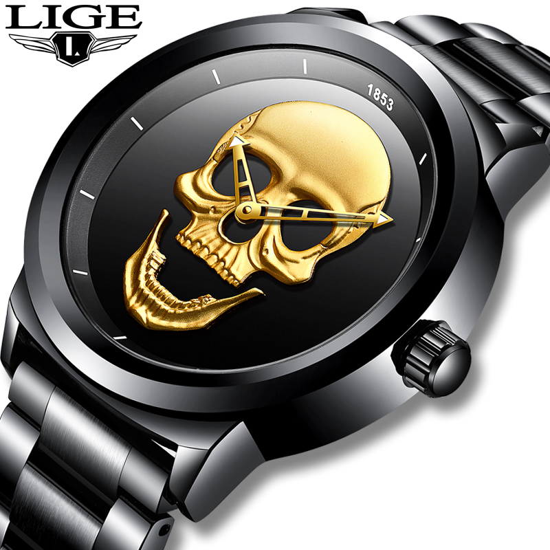 Luxury Watch Name - LIGE Sport Mens Watches Top Brand