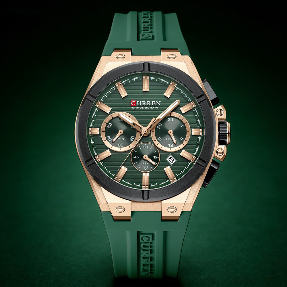 Luxury Watch Japan - CURREN Luxury Men‘s Chronograph Watch with