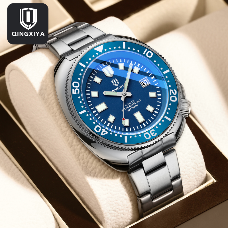 Luxury Watch Name - QINGXIYA Brand Fashion Classic Blue Quartz