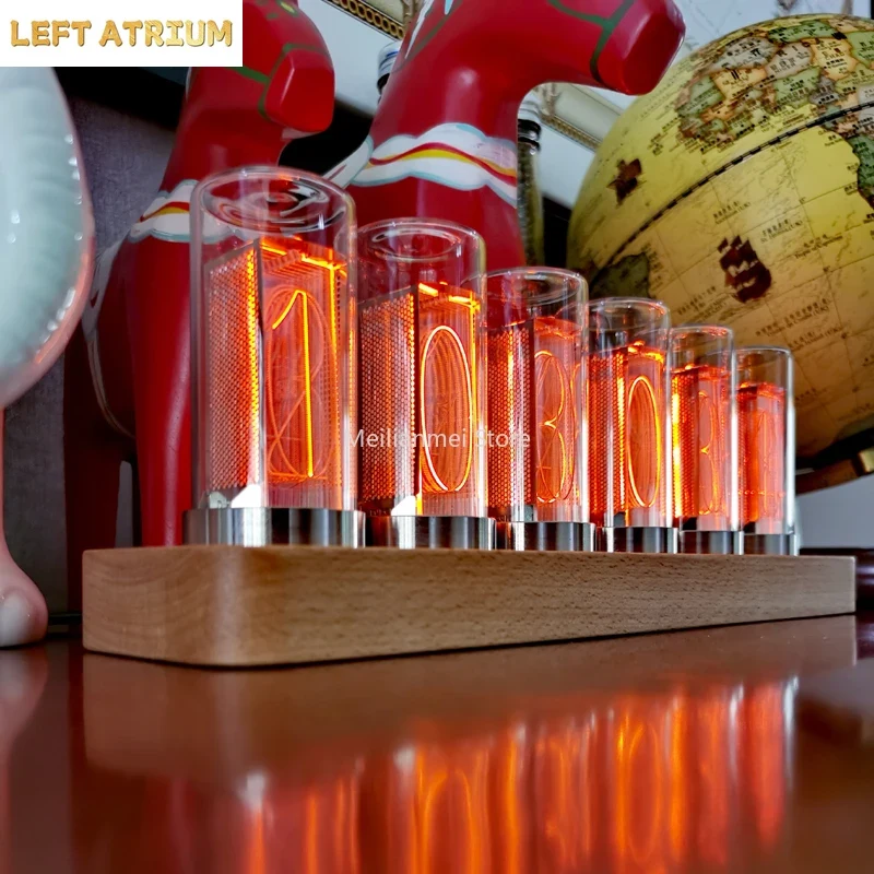 Table Watch Luxury - Luxury Wood Nixie Tube Clock Wood