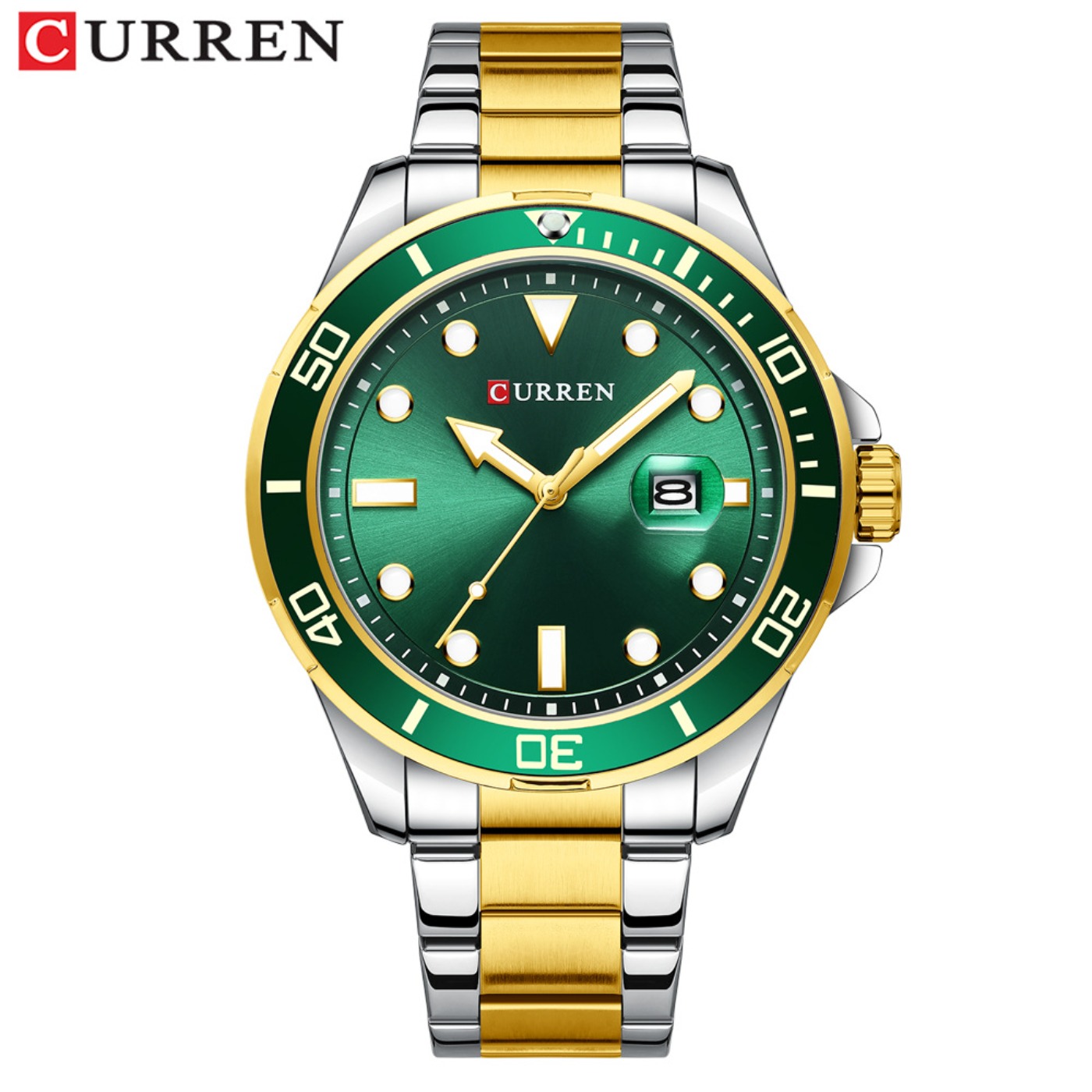 CURREN New Green Water Ghost S - Luxury Watch For Men recension och pris