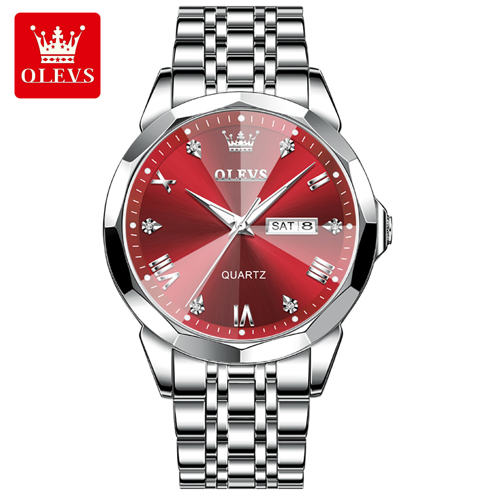 OLEVS Brand Original Business  - Luxury Watch Name recension och pris