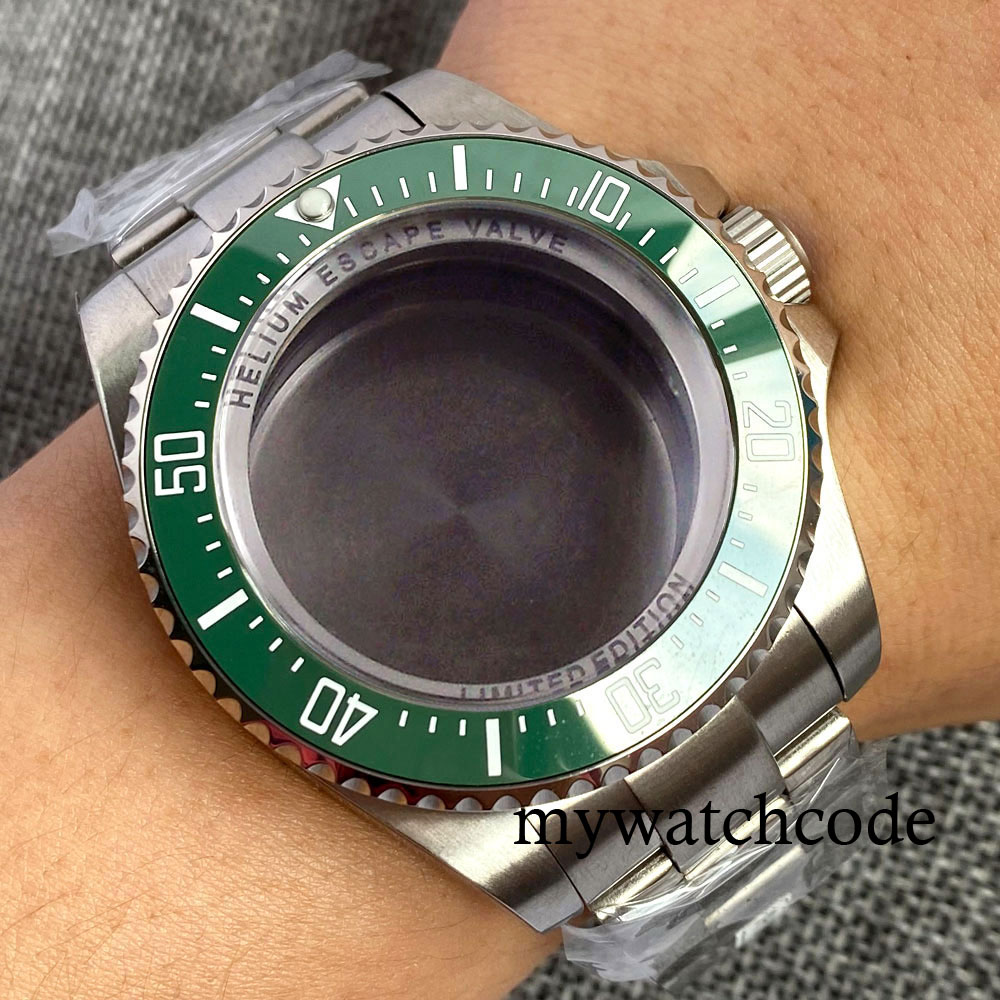43mm Steel Watch Case for Deep - Bronze Case Watch recension och pris