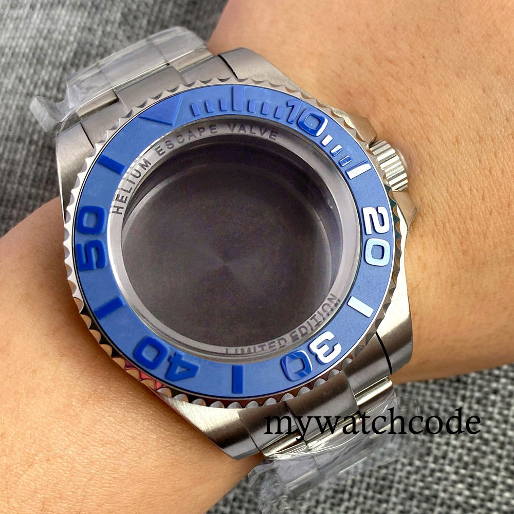 43mm Steel Watch Case for Deep - Bronze Case Watch recension och pris