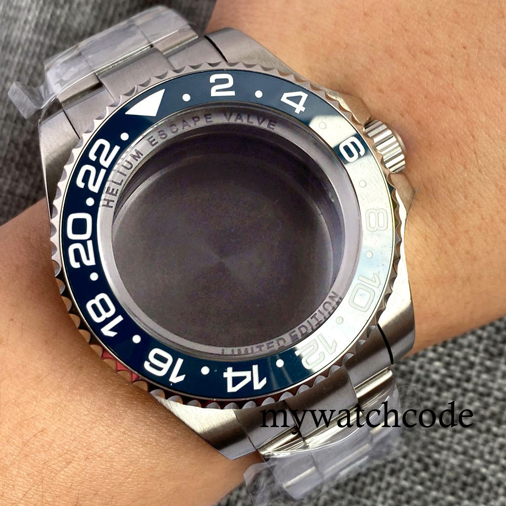 43mm Steel Watch Case for Deep - Bronze Case Watch recension och pris