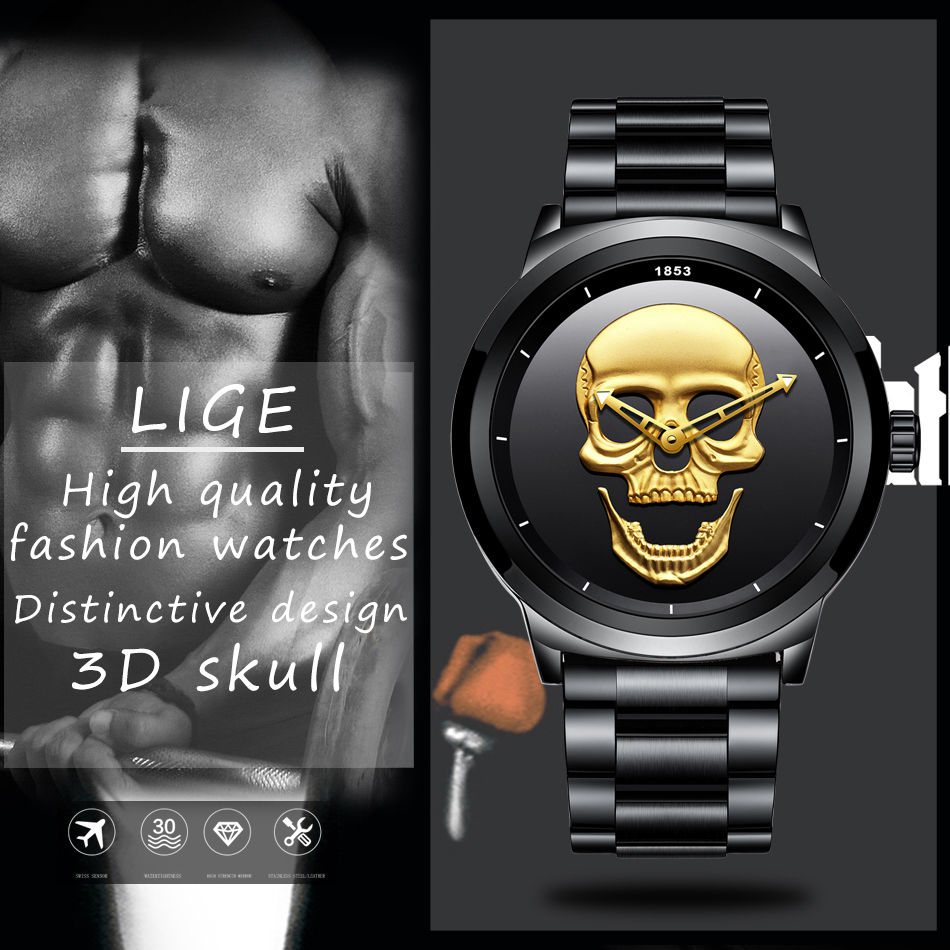 LIGE Sport Mens Watches Top Br - Luxury Watch Name recension och pris