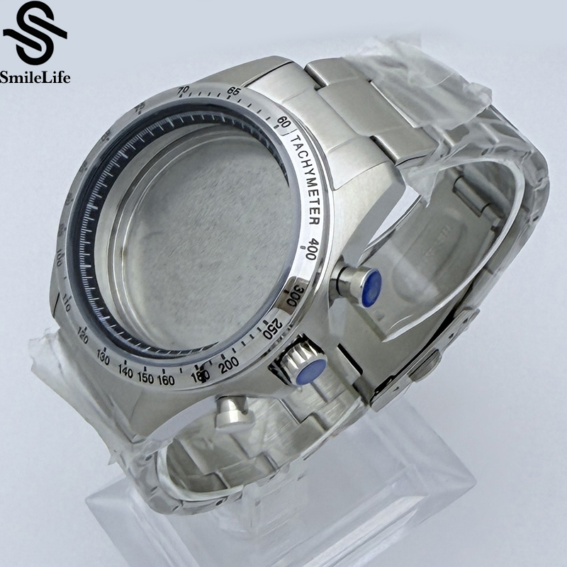 SmileLife 39mm Watch Case Stai - Exhibition Caseback recension och pris