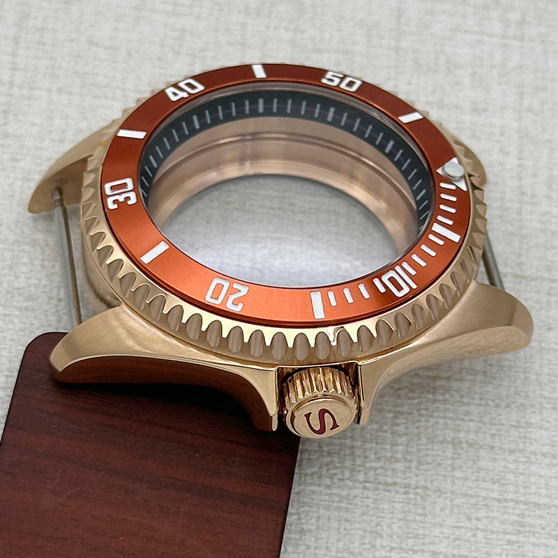 42mm SKX007 SKX009 Case Domed  - Bronze Case Watch recension och pris