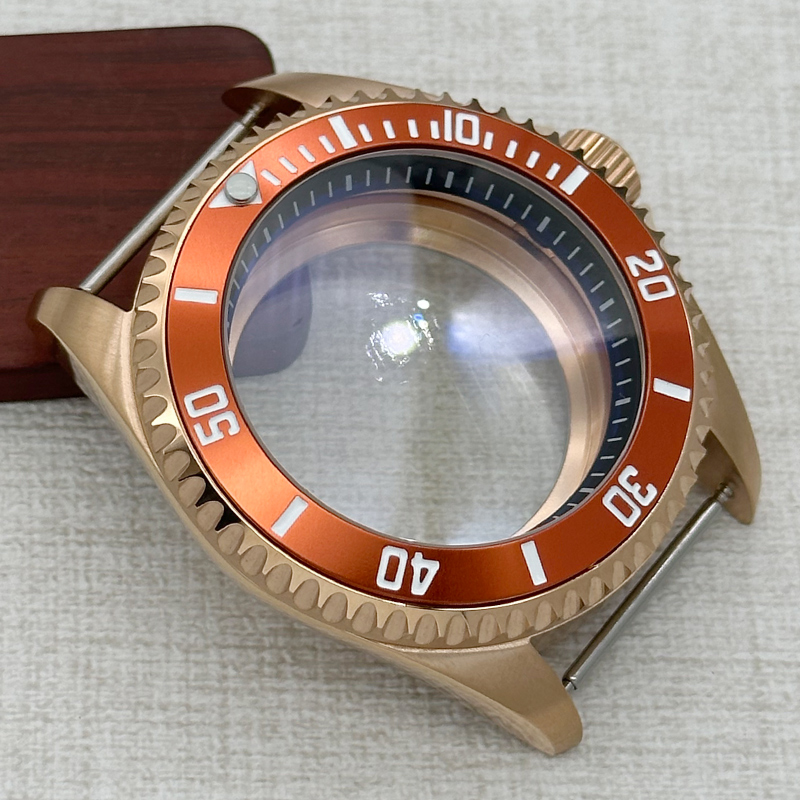 42mm SKX007 SKX009 Case Domed  - Bronze Case Watch recension och pris