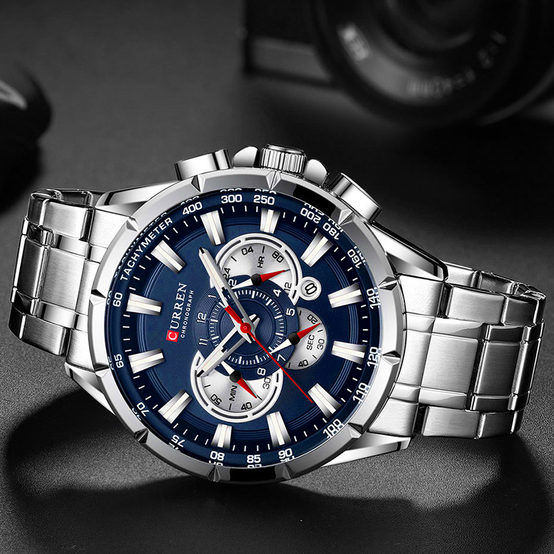 CURREN Wrist Watch Men Waterpr - Luxury Watch Name recension och pris