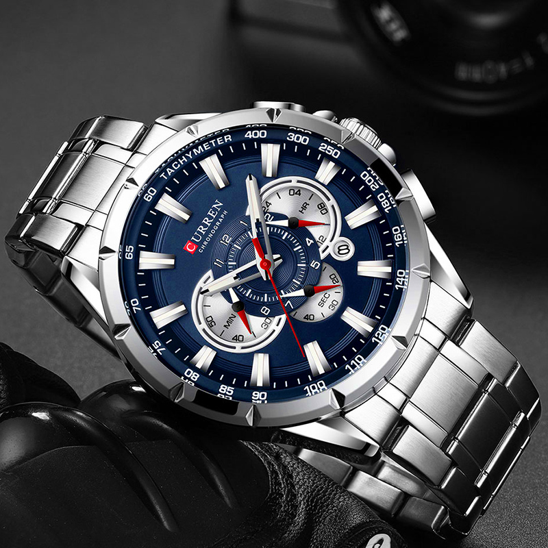 CURREN Wrist Watch Men Waterpr - Luxury Watch Name recension och pris