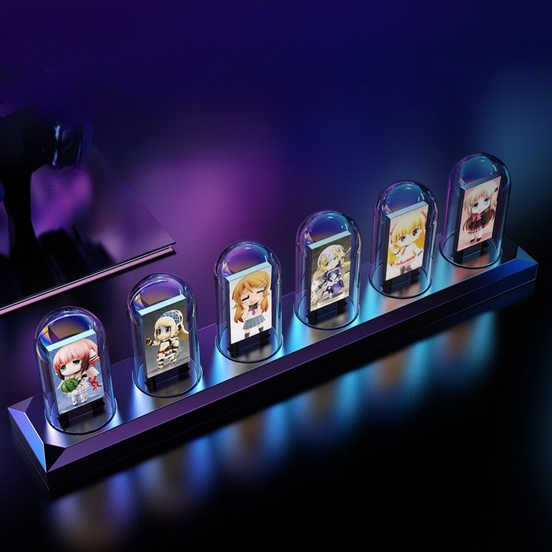 RGB Nixie Tube Table Clock Vac - Table Watch Luxury recension och pris
