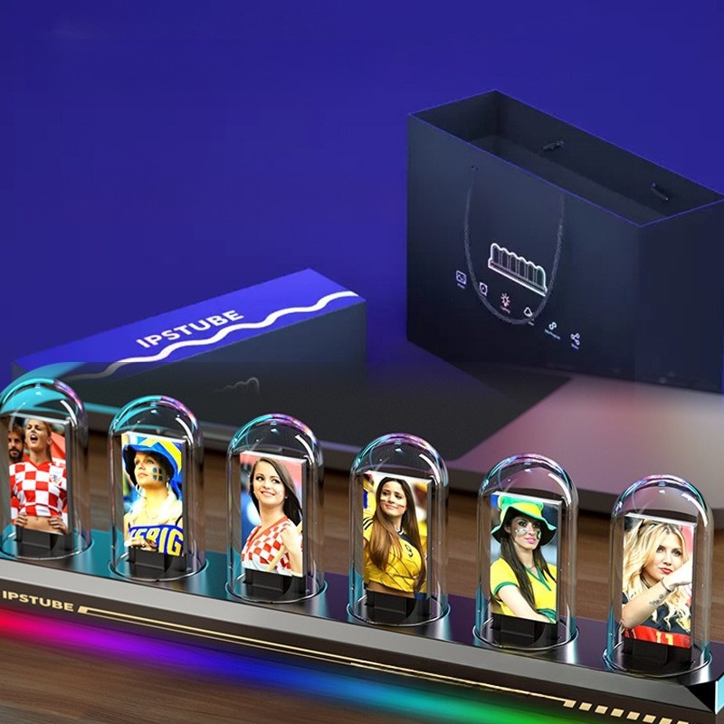 RGB Nixie Tube Table Clock Vac - Table Watch Luxury recension och pris