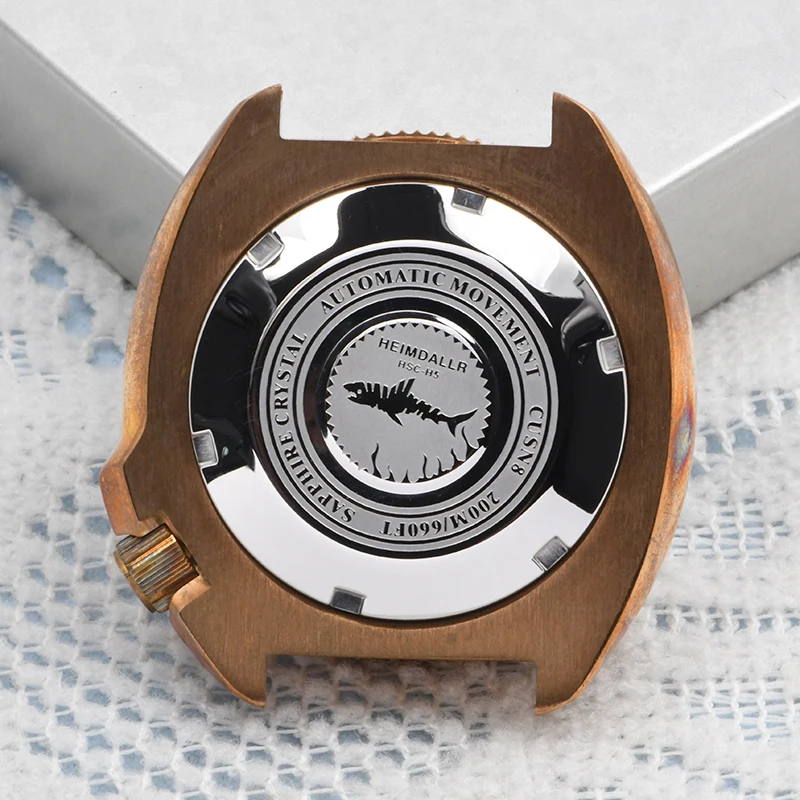 HEIMDALLR CUSN8 Bronze Turtle  - Bronze Case Watch recension och pris