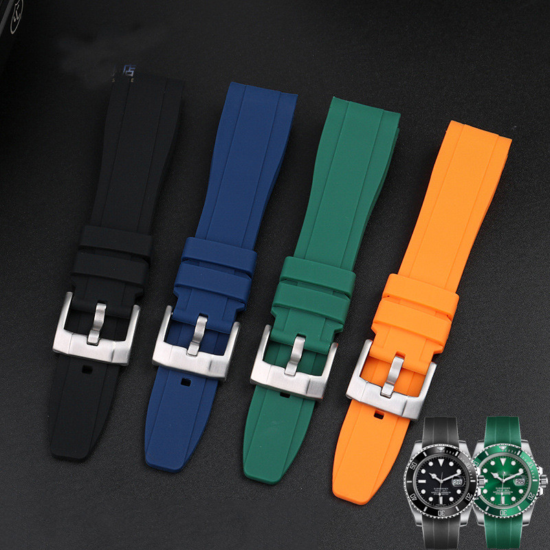 Curved Interface Rubber Strap  - Rolex Watch Daytona recension och pris