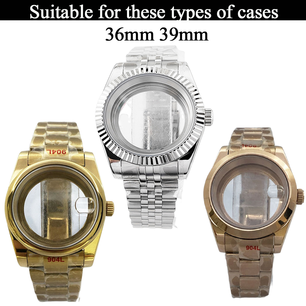 36mm 39mm Watch Case Bottom Co - Exhibition Caseback recension och pris