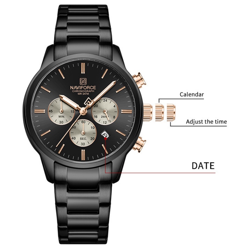 NAVIFORCE Men Quartz Chronogra - Luxury Watch For Men recension och pris