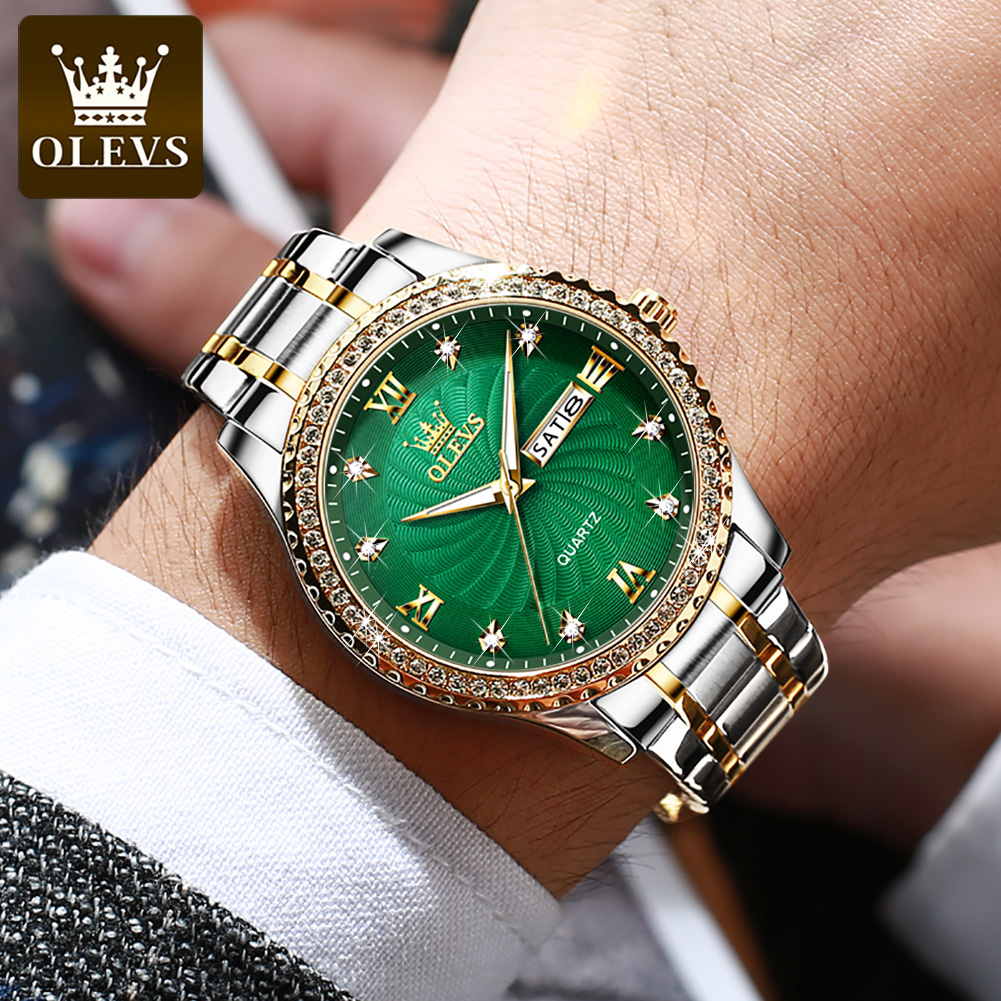 OLEVS 5565 Luxury Brand Quartz - Luxury Watch Name recension och pris