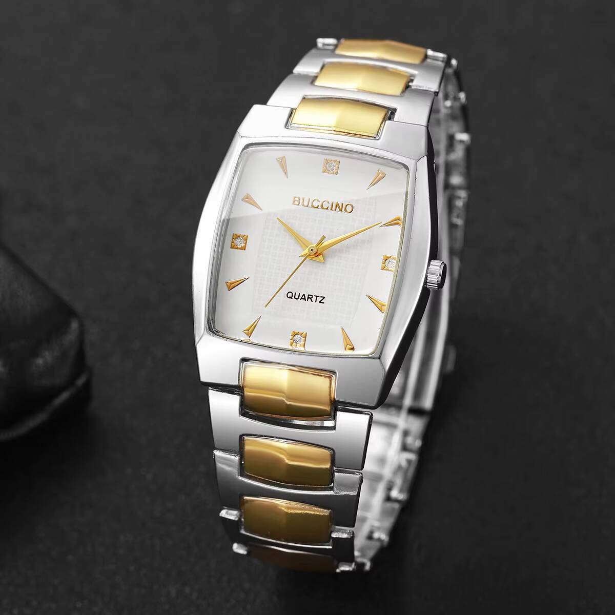 Fashion Rectangle Men Quartz W - Luxury Watch Organizer For Men recension och pris