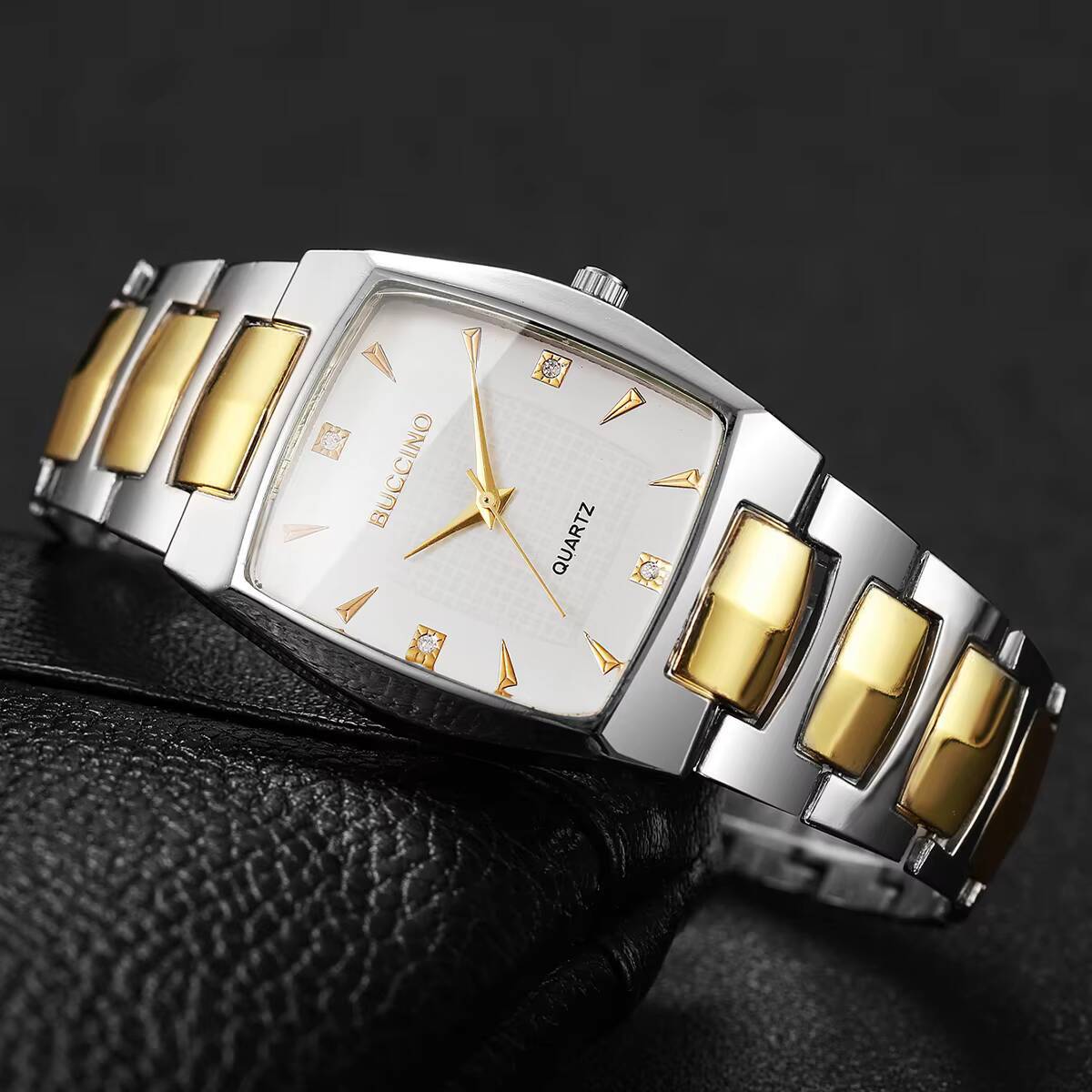 Fashion Rectangle Men Quartz W - Luxury Watch Organizer For Men recension och pris