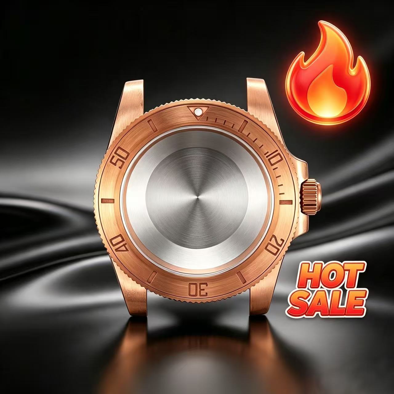40mm Tin Bronze Dive Watch Cas - Bronze Case Watch recension och pris