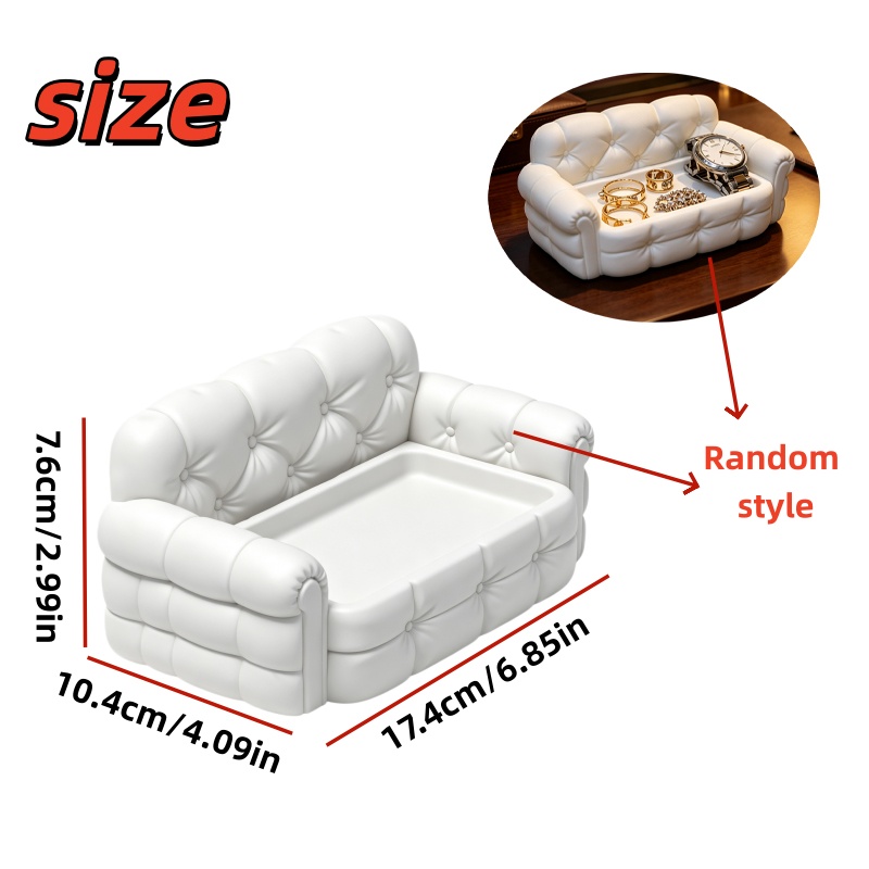 Matte White Mini Pull-Latch So - Table Watch Luxury recension och pris