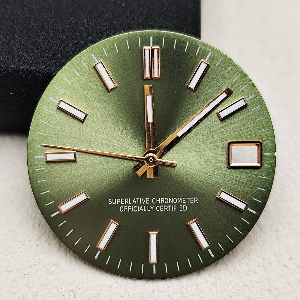 New NH35 dial custom logo 28.5 - Exhibition Caseback recension och pris