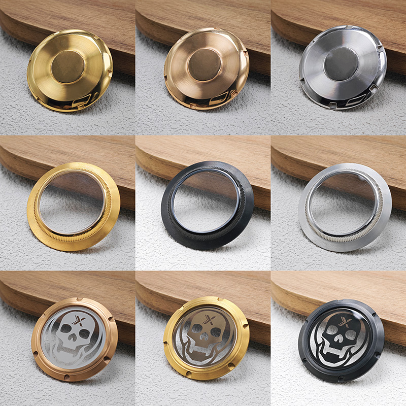 Custom Pattern Watch Case Back - Exhibition Caseback recension och pris