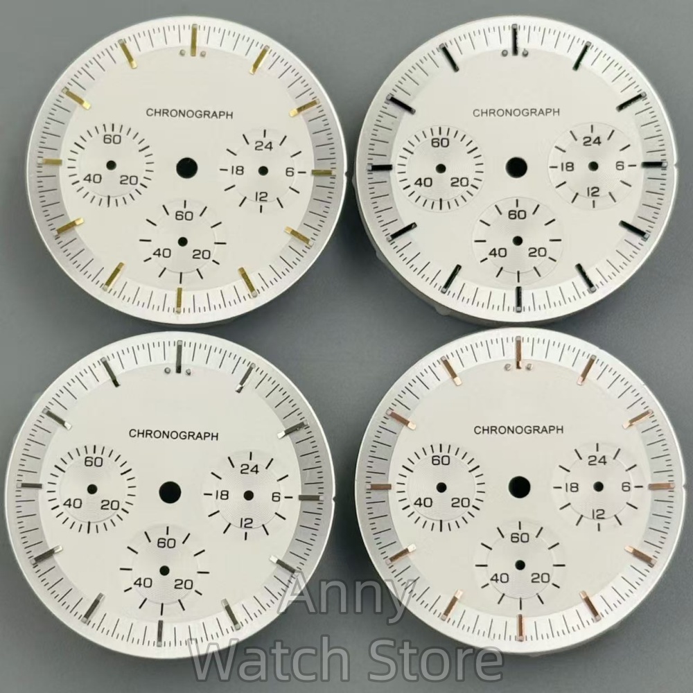 Sterile VK63 Moon Watch Dial F - Exhibition Caseback recension och pris
