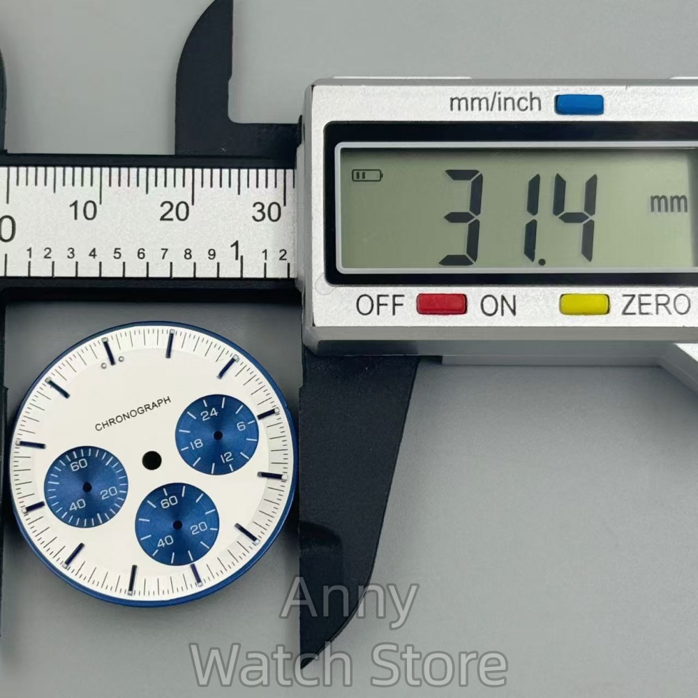 Sterile VK63 Moon Watch Dial F - Exhibition Caseback recension och pris