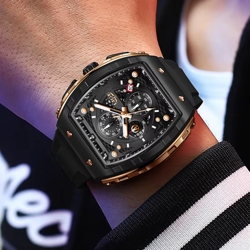LIGE Top Brand Luxury Men Watc - Luxury Watch Name recension och pris