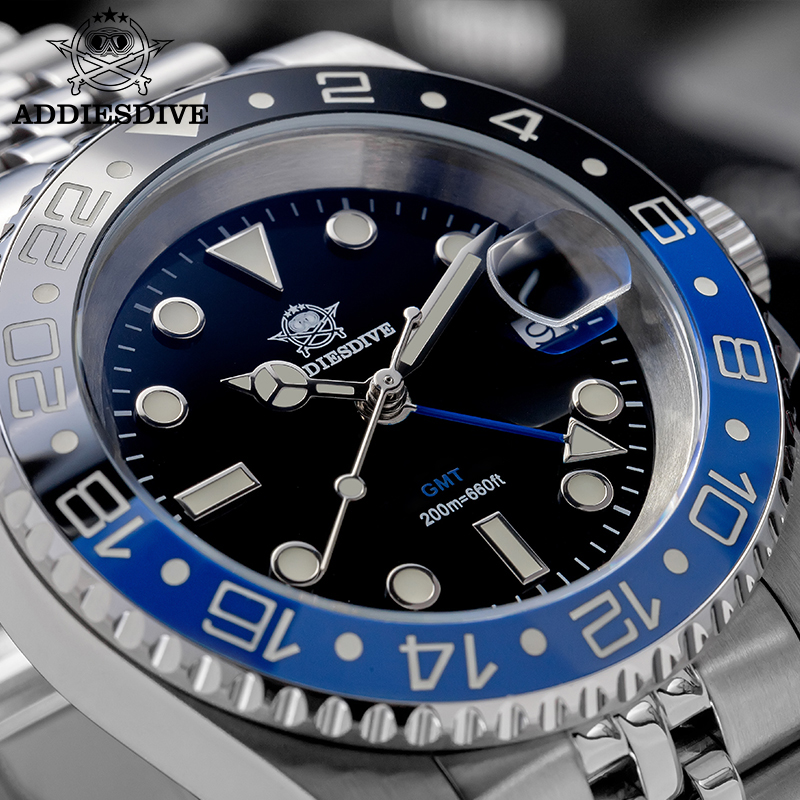 ADDIESDIVE Men's GMT Watch AD2 - Luxury Watch Longines recension och pris