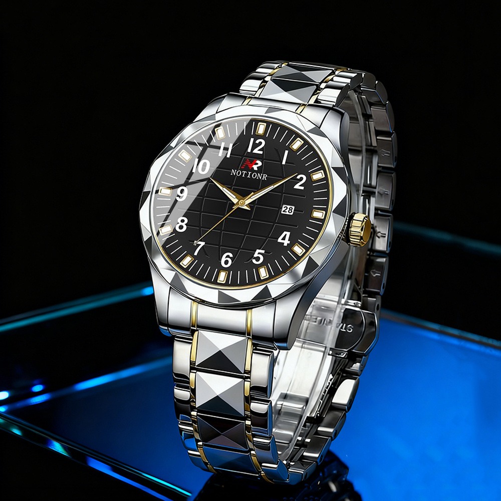 Men Stainless Steel Quartz Wat - Luxury Watch For Men recension och pris