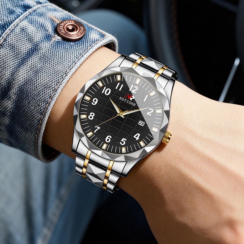 Men Stainless Steel Quartz Wat - Luxury Watch For Men recension och pris