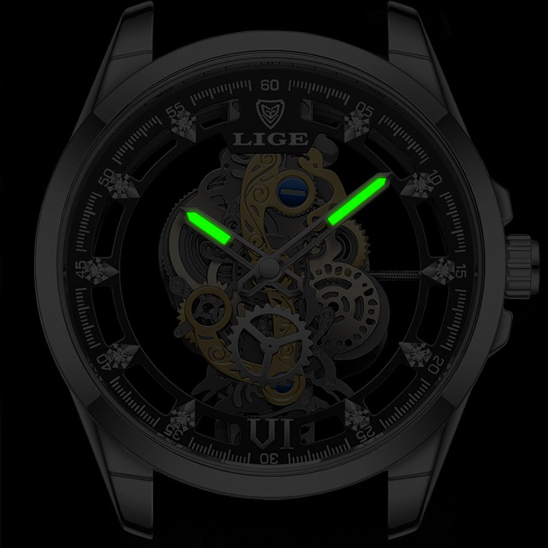 LIGE Fashion Top Luxury Men's  - Luxury Watch Name recension och pris