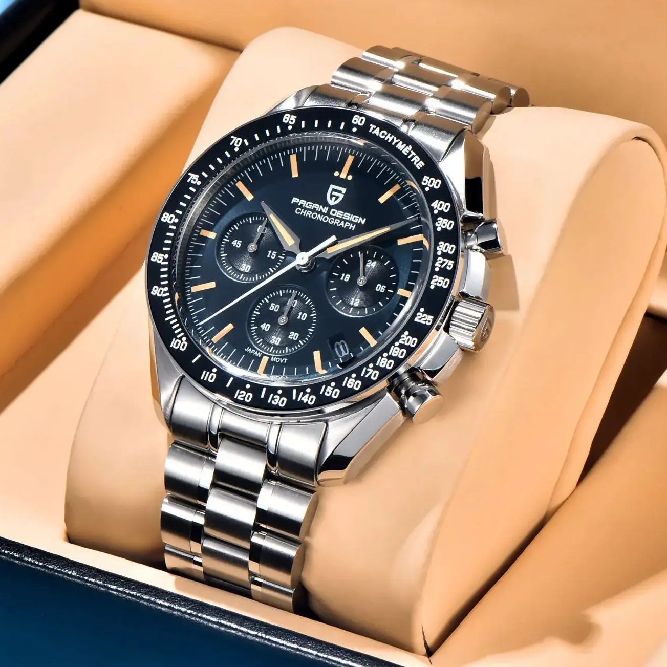 2026 New PAGANI DESIGN Tribute - Luxury Watch Longines recension och pris