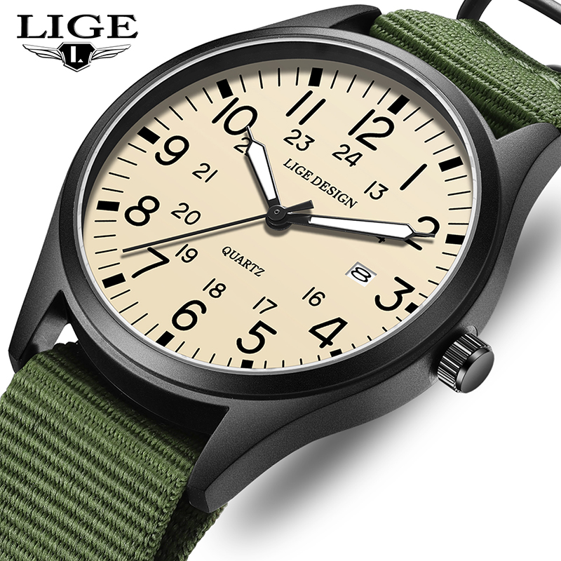 LIGE 2026 TOP NEW Quartz Wrist - Luxury Watch For Men recension och pris