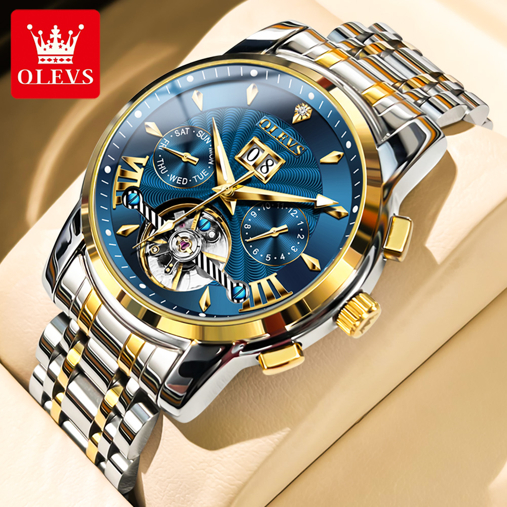 OLEVS Men Watches Luxury Fashi - Luxury Watch For Men recension och pris