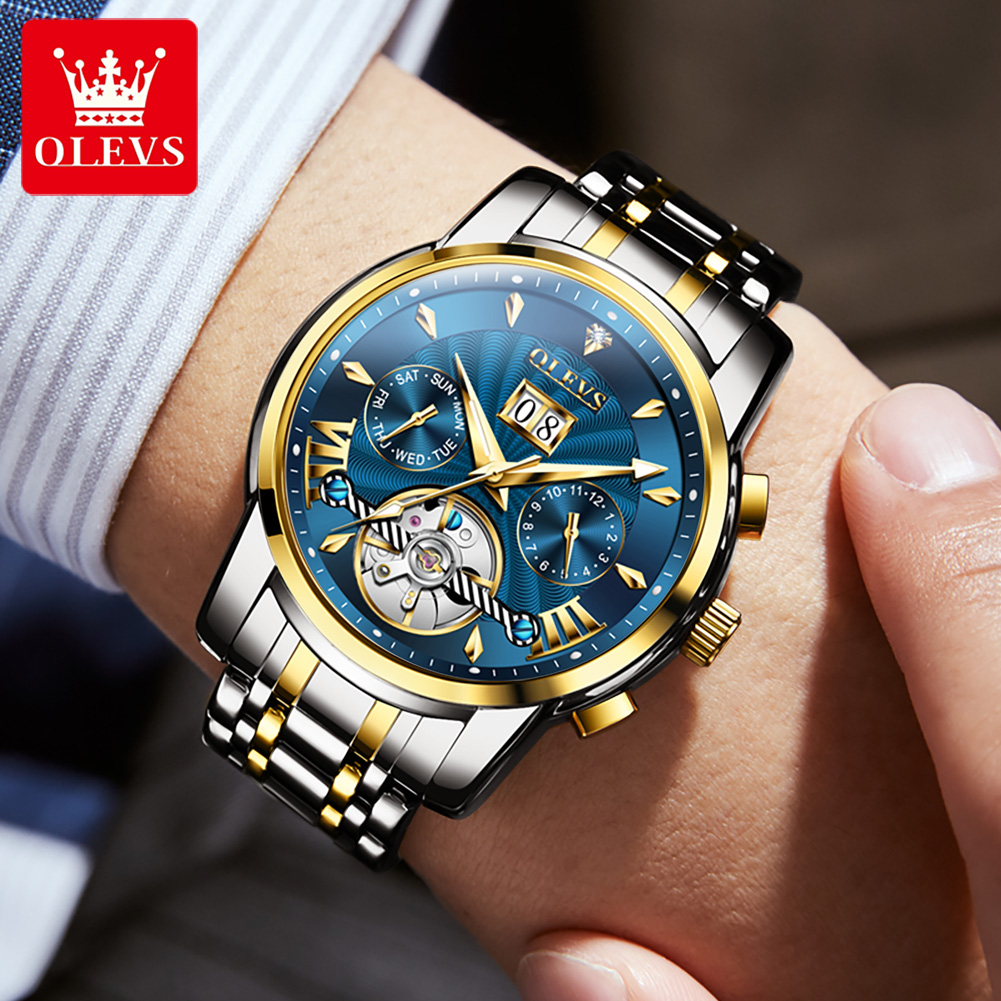 OLEVS Men Watches Luxury Fashi - Luxury Watch For Men recension och pris
