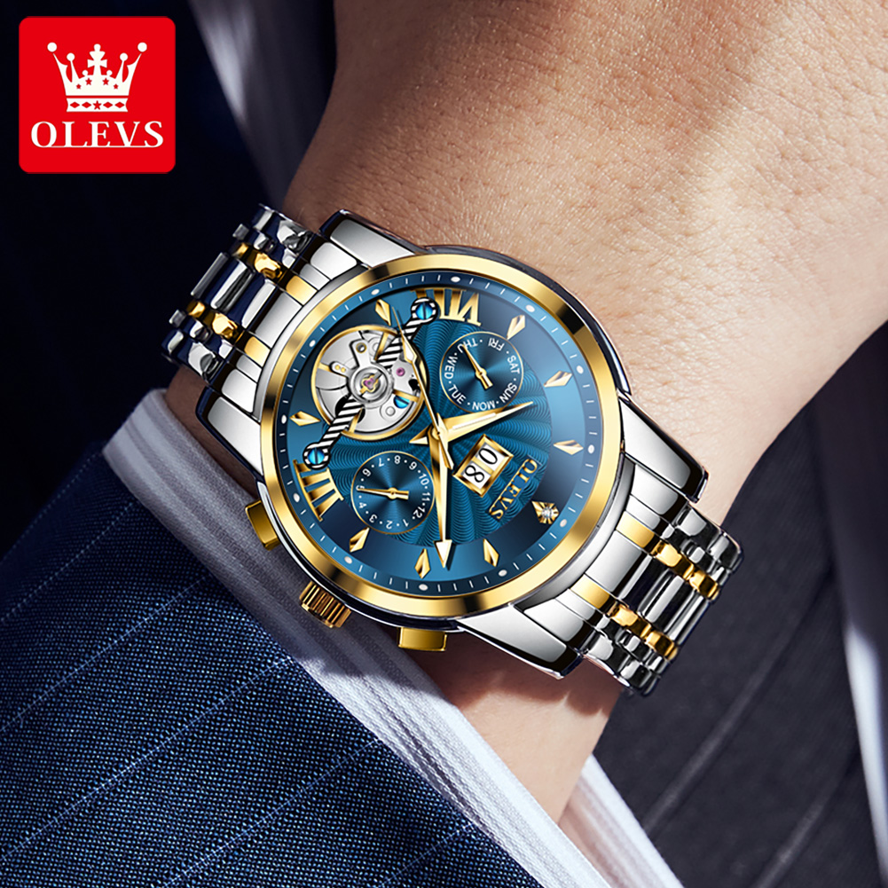 OLEVS Men Watches Luxury Fashi - Luxury Watch For Men recension och pris