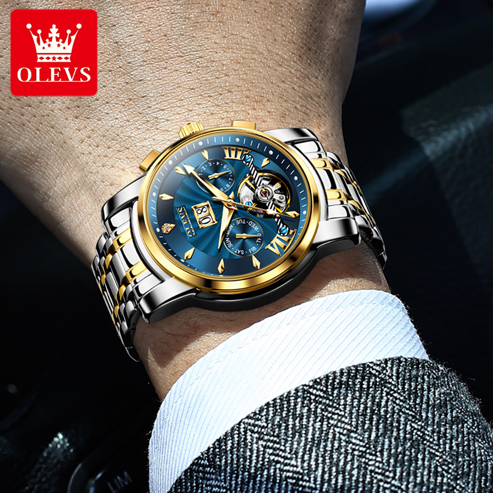 OLEVS Men Watches Luxury Fashi - Luxury Watch For Men recension och pris