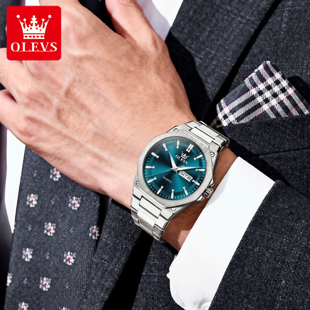 OLEVS 3733 Men Quartz Watch Ni - Luxury Watch Name recension och pris