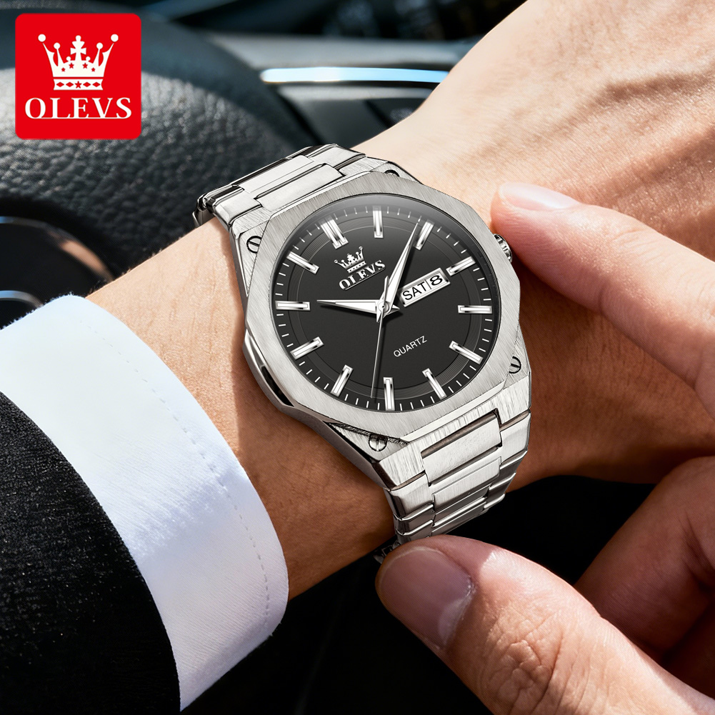 OLEVS 3733 Men Quartz Watch Ni - Luxury Watch Name recension och pris