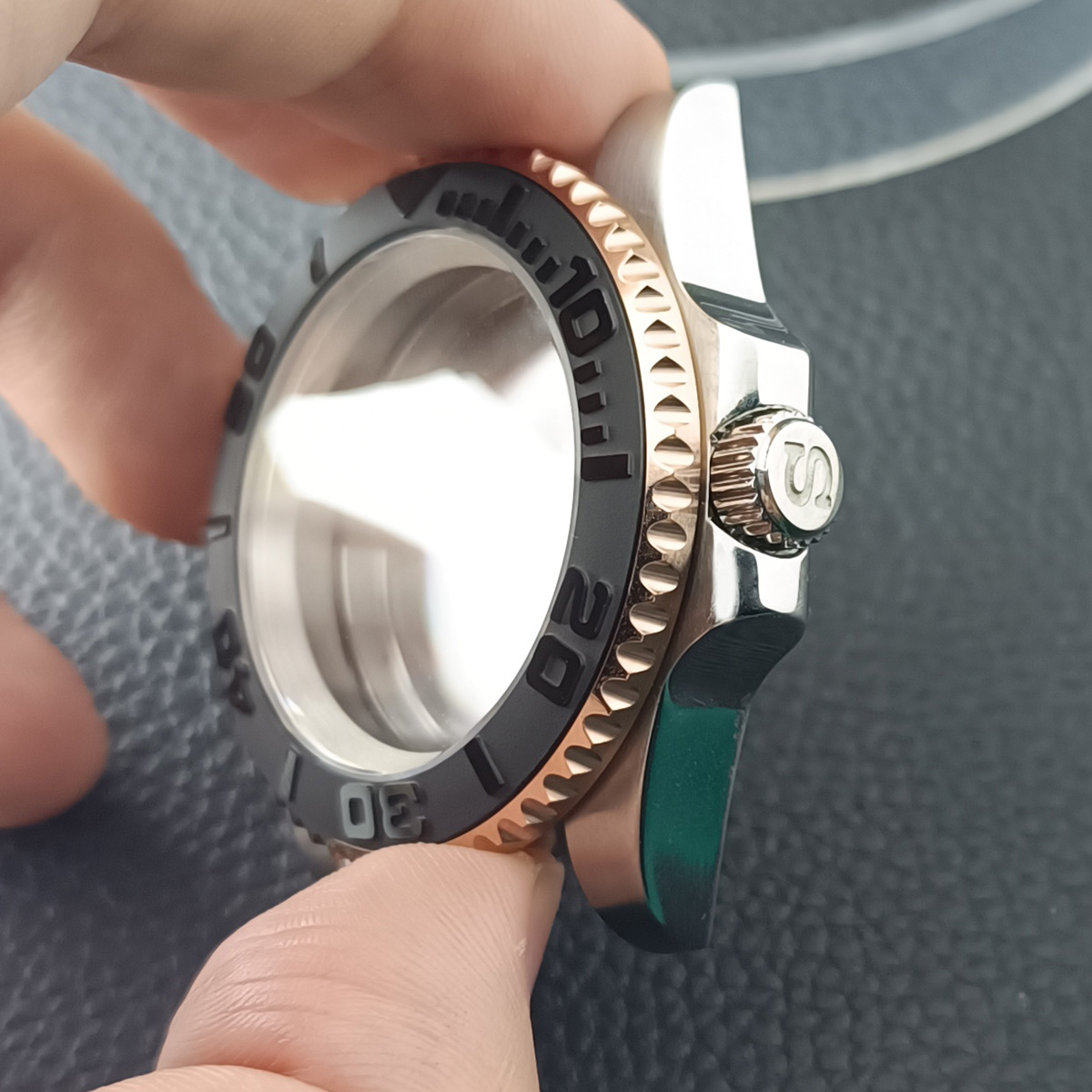 NH35 High-quality 40.5mm Silve - Bronze Case Watch recension och pris