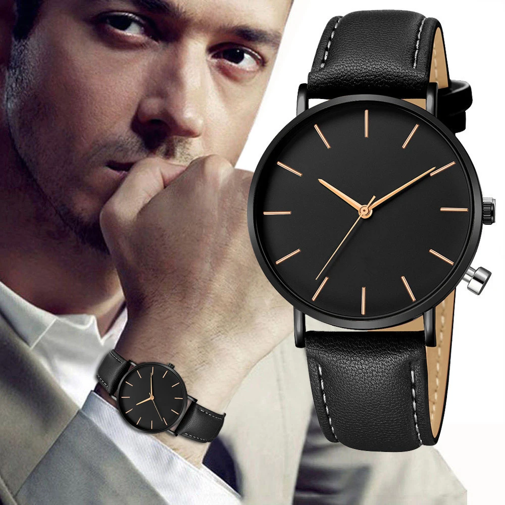 Simple Style Analog Quartz Men - Luxury Watch Name recension och pris