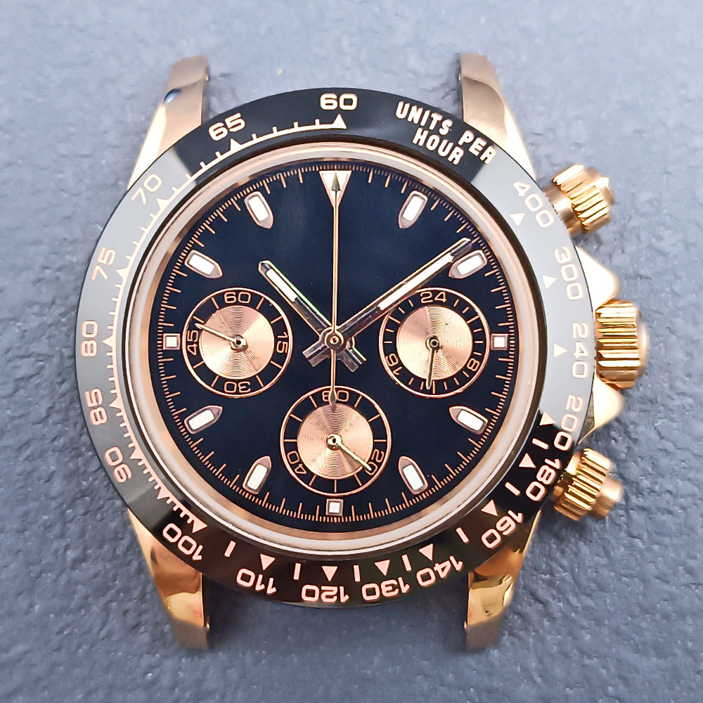 40mm Daytona watch case panda  - Exhibition Caseback recension och pris