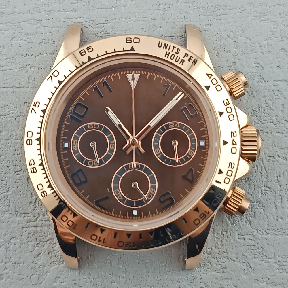 40mm Daytona watch case panda  - Exhibition Caseback recension och pris