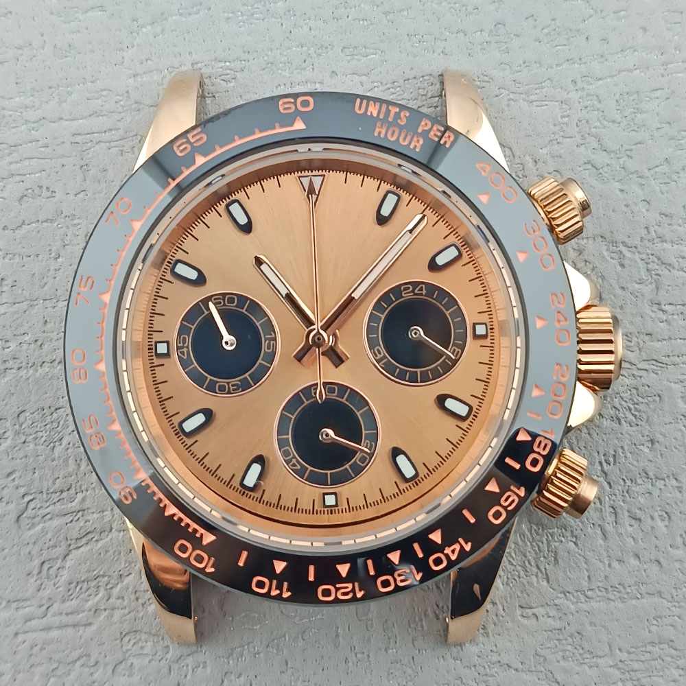 40mm Daytona watch case panda  - Exhibition Caseback recension och pris