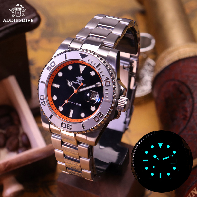 ADDIESDIVE Men's Dive Watch 20 - Luxury Watch Longines recension och pris